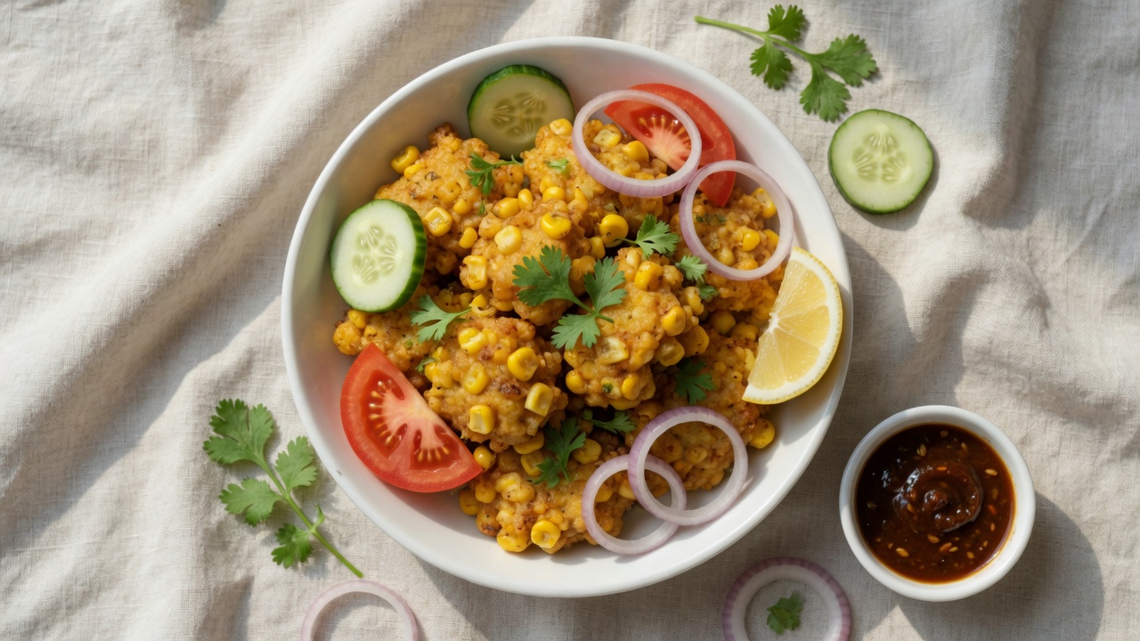 Corn Bhatta